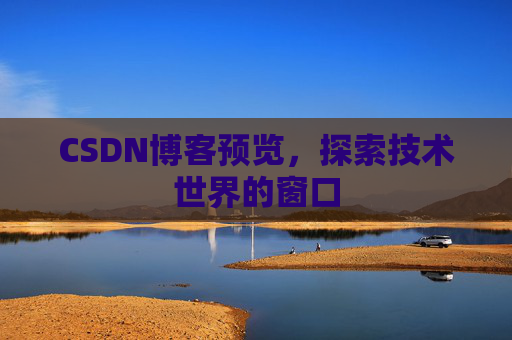 CSDN博客预览，探索技术世界的窗口